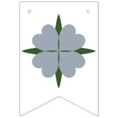 シャムロッククローバーフローラセントパトリックの日パーティー バンティングフラッグ (第1の旗)