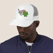 シャムロッククローバー漫画と可愛いロビン キャップ (インサイチュ)