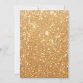 シャムロックグリッターセントパトリックの日パーティーフェスト 招待状 (裏面)