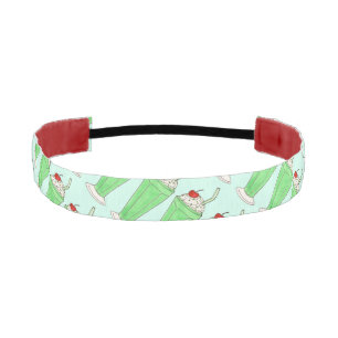 シャムロックグリーンアイリッシュミルクシェイク聖パトリックの日 アスレチックヘッドバンド