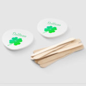 シャムロックグリーンサンパトリックスデイパレード4エリン ハンドファン (組立なし)