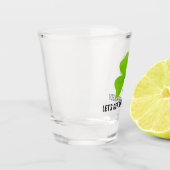 シャムロックグリーンシャムロックをゲットしよう ショットグラス (左)