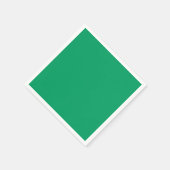 シャムロックグリーンスタンダードカクテルペーパーナプキン スタンダードカクテルナプキン (角)