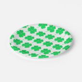 シャムロックグリーンセントパトリックスの日4アイリーン ペーパープレート (アングル)