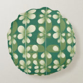 シャムロックグリーン ラウンドクッション (裏面)