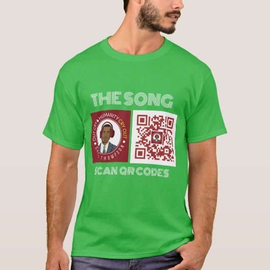 シャムロックグリーン Tシャツ (正面)