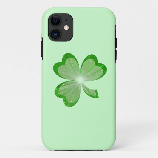 シャムロックグリーンiPhone 5ケース Case-Mate iPhoneケース (裏面)