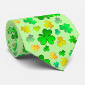 シャムロックサンパトリックのデイ・タイ ネクタイ (ロール)