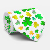 シャムロックサンパトリックのデイ・タイ ネクタイ (ロール)