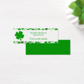 シャムロックサンパトリックスデイカスタムメッセージカード (デスク)