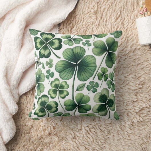 シャムロックシャッフル クッション (ブランケット)