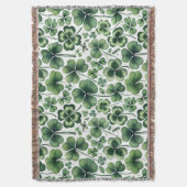 シャムロックシャッフル スローブランケット (正面縦)