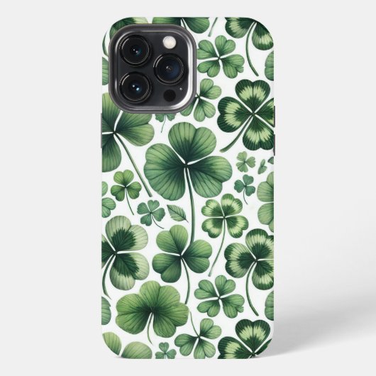 シャムロックシャッフル iPhoneケース (裏面)