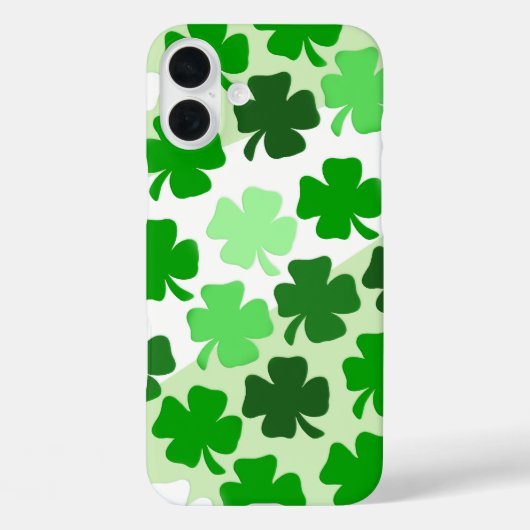 シャムロックスアイリッシュクローバー携帯電話ケース Case-Mate iPhoneケース (裏面)