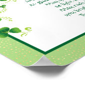 シャムロックスアイリッシュ賛美ズ ポスター (角)