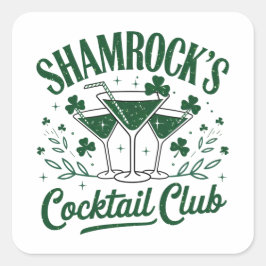 シャムロックスカクテルクラブ スクエアシール