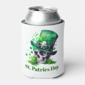 シャムロックスカルデザイン缶クーラー 缶クーラー (缶正面)