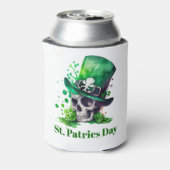 シャムロックスカルデザイン缶クーラー 缶クーラー (缶裏面)