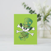 シャムロックスカル ポストカード (スタンド正面)