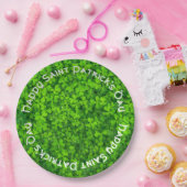 シャムロックスクロ葉ーバーズ聖パトリックの日パーティー ペーパープレート (パーティー)