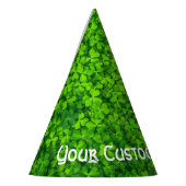 シャムロックスクロ葉ーバーズSt.パトリックの日誕生日 パーティーハット (左)