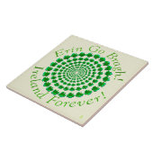 シャムロックスピン（セラミックタイル） タイル (側面)