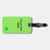 シャムロックスラゲージタグ ラゲッジタグ (裏面横)