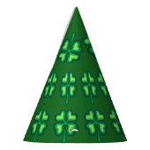 シャムロックセントパトリックの日お祝い パーティーハット (左)