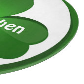 シャムロックデザイン切削ボード カッティングボード (角)