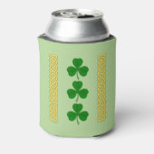 シャムロックトリオアンド結び糸細工バンド 缶クーラー (缶裏面)