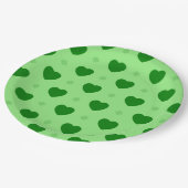 シャムロックハート紙プレート ペーパープレート (アングル)