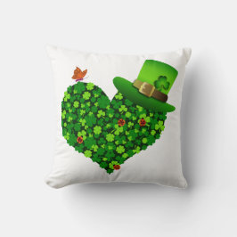 シャムロックハート装飾用クッション クッション