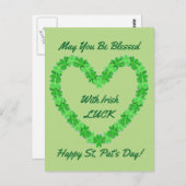 シャムロックハート ポストカード (正面/裏面)