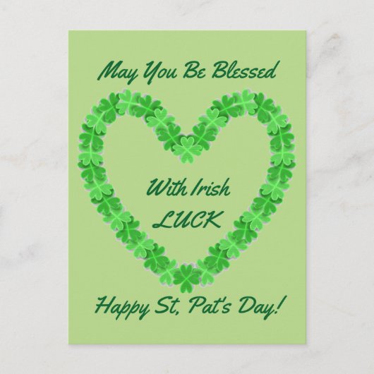 シャムロックハート ポストカード (正面)