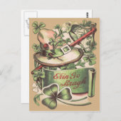 シャムロックバックルハットパイプシラーグ ポストカード (正面/裏面)