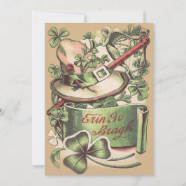 シャムロックバックルハットパイプシラーグ 招待状