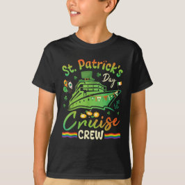 シャムロックバルーン聖パトリックの日クルーズクルー Tシャツ