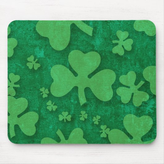 シャムロックパターン マウスパッド (正面)