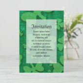 シャムロックパターン 招待状 (スタンド正面)