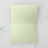 シャムロックパーティーガール カード (内部)