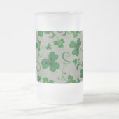 シャムロックビールマグ フロストグラスビールジョッキ (中央)