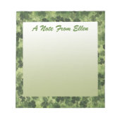 シャムロックメドウ1 ノートパッド (正面)