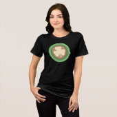 シャムロックラテ トライブレンドTシャツ (正面全面)