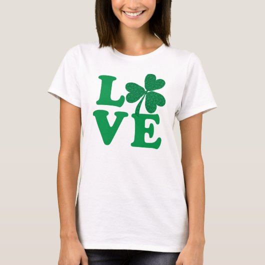 シャムロックラブ Tシャツ (正面)