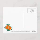 シャムロック及び多く ポストカード (裏面)