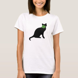 シャムロック子猫 Tシャツ