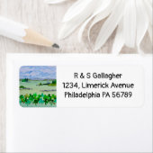 シャムロック差出人住所 ラベル (インサイチュ)