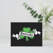 シャムロック帽 ポストカード (スタンド正面)