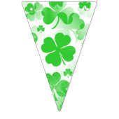 シャムロック幸運 – シームレスパターン2 バンティングフラッグ (第2の旗)
