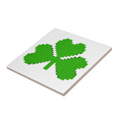 シャムロック建物ブロックスケッチ タイル (側面)